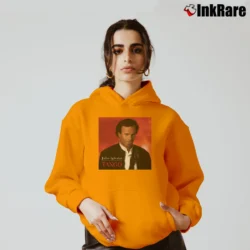 Women’s Julio Iglesias Tango Tour Concert Cozy Hoodie in orange | Warm, Structured, Stylish