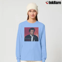 Women’s Julio Iglesias Tango Tour Concert Long-Sleeve Top in light blue | Sleek, Versatile, All-Season