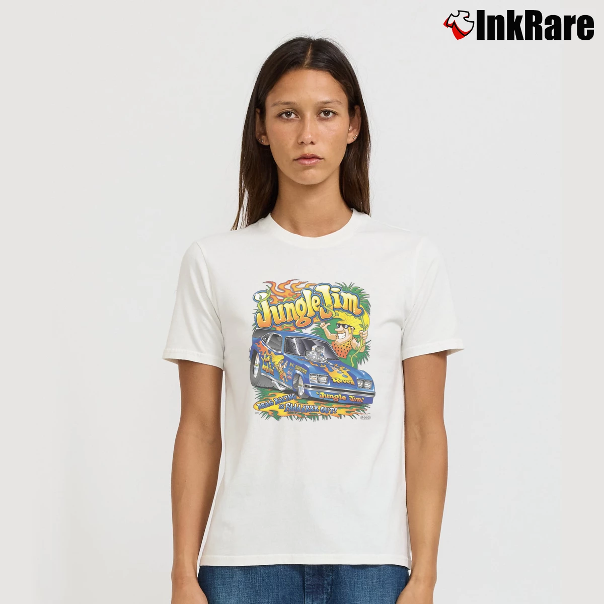 Women’s Jungle Jim Liberman T-Shirt in white | Soft, Flattering Fit