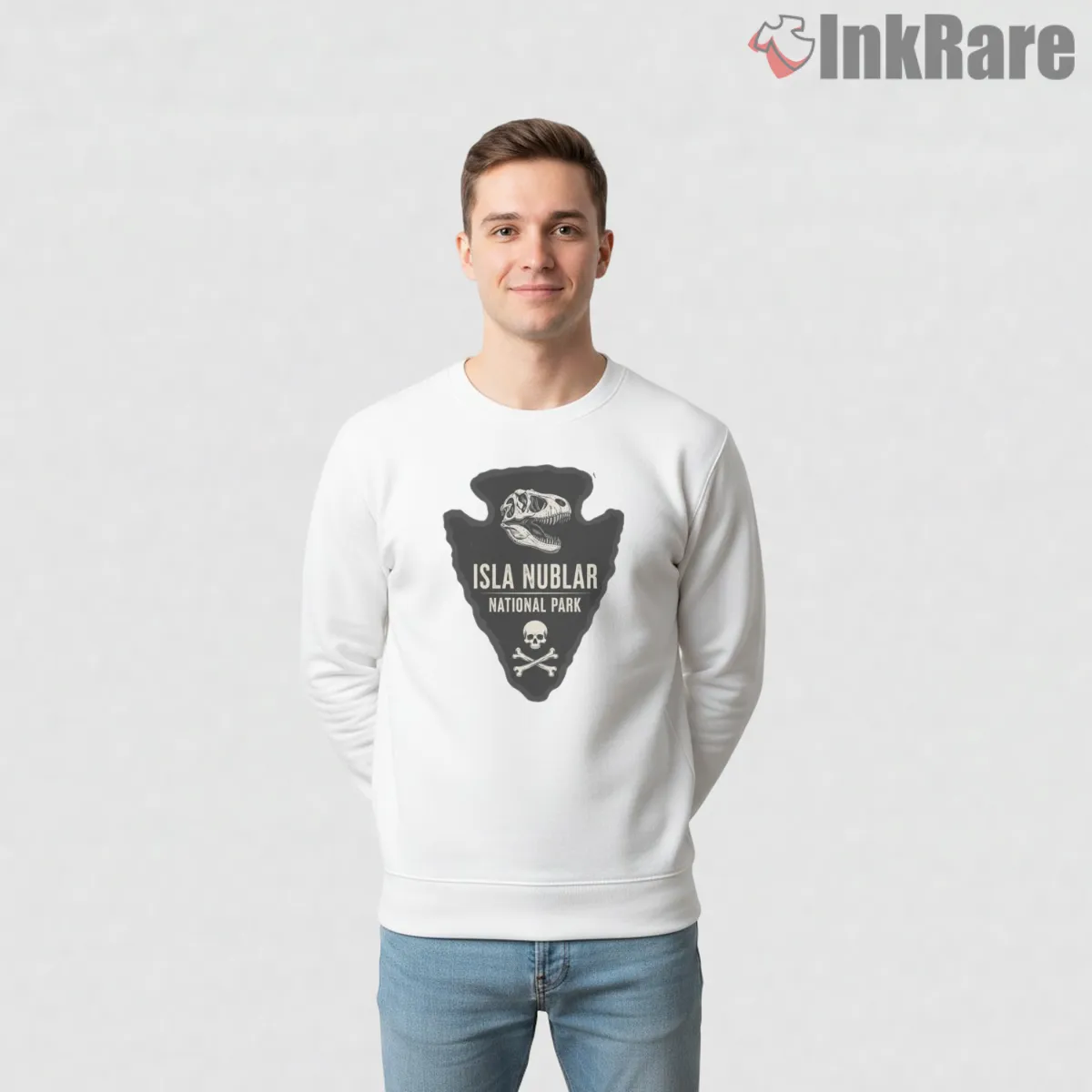 Jurassic Park Isla Nublar Fossil Arrowhead Emblem Shirt Jurassic Park Isla Nublar Fossil Arrowhead Emblem Shirt on graphic shirt for men graphic tee