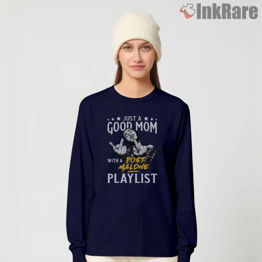Navy long sleeve version for everyday comfort