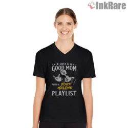 Black v neck fit that flatters and feels soft