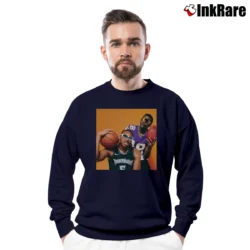 Men’s Justin Jefferson Anthony Edwards Crewneck Sweatshirt in navy | Cozy Fabric, Clean Style