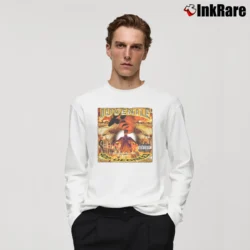 Men’s Juvenile 400 Degreez Rap Album Long-Sleeve Shirt in white | Sleek, Lightweight, Year-Round Wear