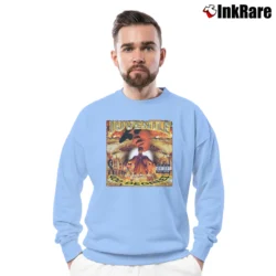 Men’s Juvenile 400 Degreez Rap Album Crewneck Sweatshirt in light blue | Cozy Fabric, Clean Style