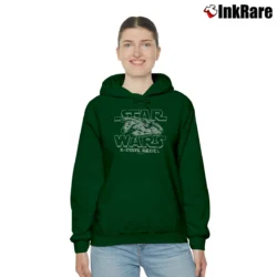 Women’s K - state Wildcats Star Wars Cozy Hoodie in forest green | Warm, Structured, Stylish