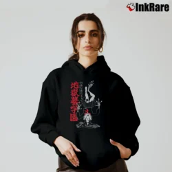 Women’s Kamikaze Attack Hell Toad Academy Cozy Hoodie in black | Warm, Structured, Stylish