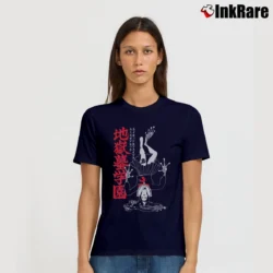 Women’s Kamikaze Attack Hell Toad Academy Signature T-Shirt in navy | Soft, Flattering Fit
