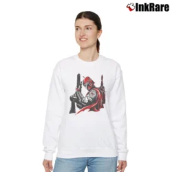 Women’s Kansas City Chiefs Boba Fett Star Wars NFL Relaxed Sweatshirt in white | Soft, Laid-Back Vibe