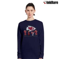 Women’s Kansas City Chiefs Snoopy Charlie Brown Super Bowl Long-Sleeve Top in navy | Sleek, Versatile, All-Season