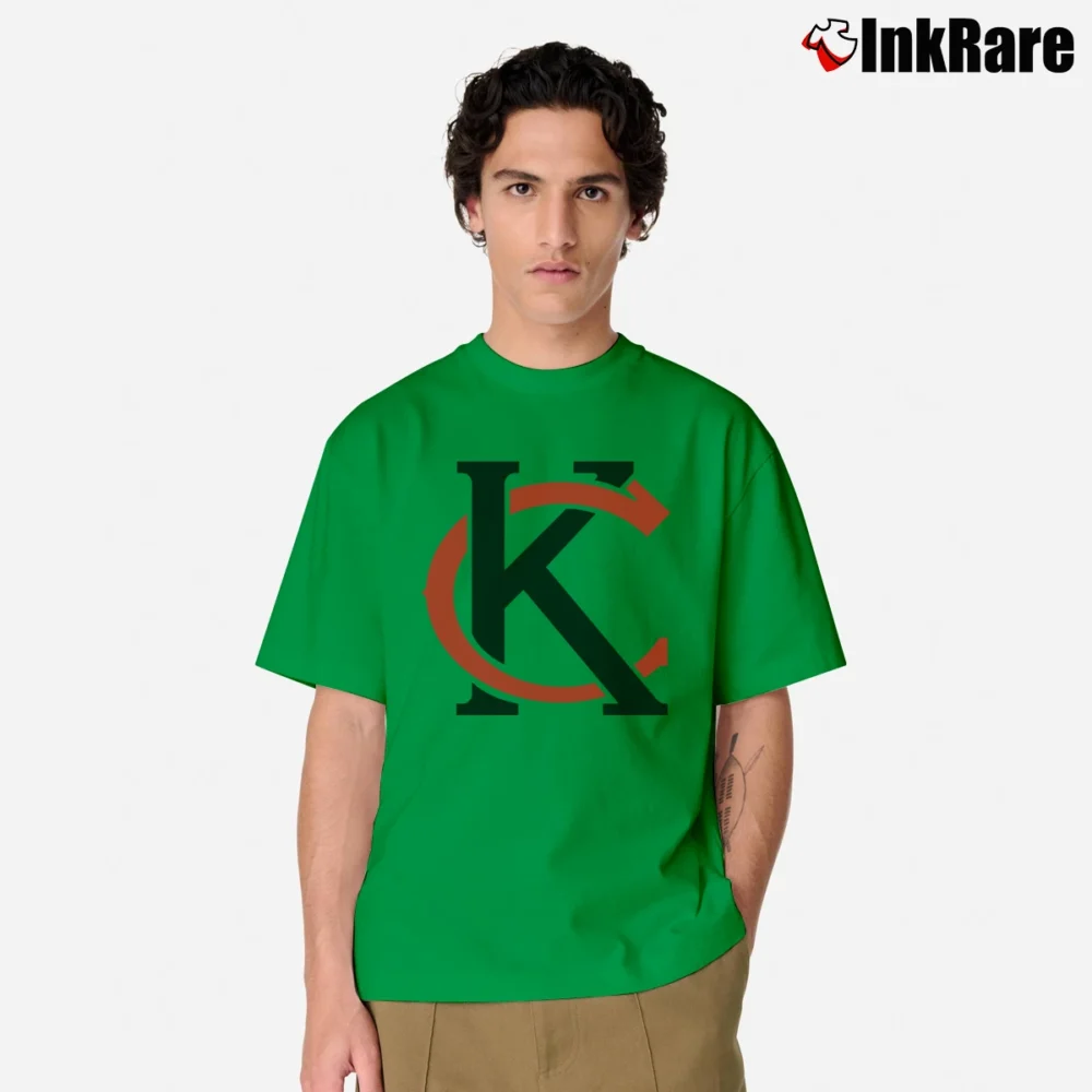 Men’s Kansas City Dual Monogram Classic T-Shirt in irish green | Soft, Breathable Everyday Wear