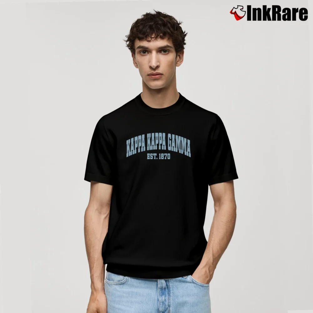 Men’s Kappa Kappa Gamma Sorority Classic T-Shirt in black | Soft, Breathable Everyday Wear