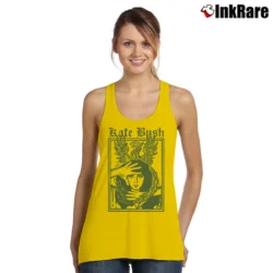 Women’s Kate Bush The Tour Of Life Tank Top in yellow | Lightweight, Movement-Friendly