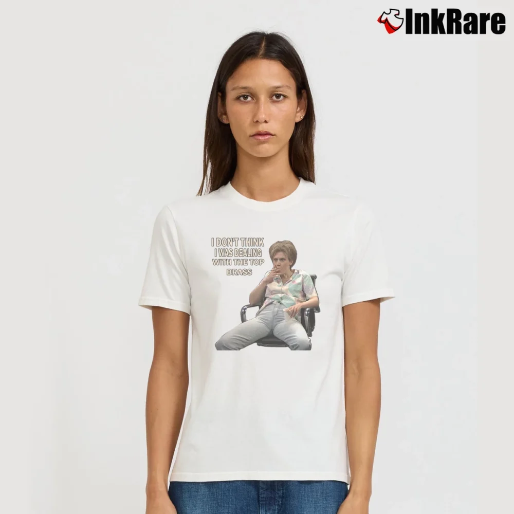 Women’s Kate McKinnon SNL Signature T-Shirt in white | Soft, Flattering Fit