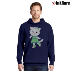Men’s Katerina Kitty Cat Pullover Hoodie in navy | Cozy, Durable, Modern Fit