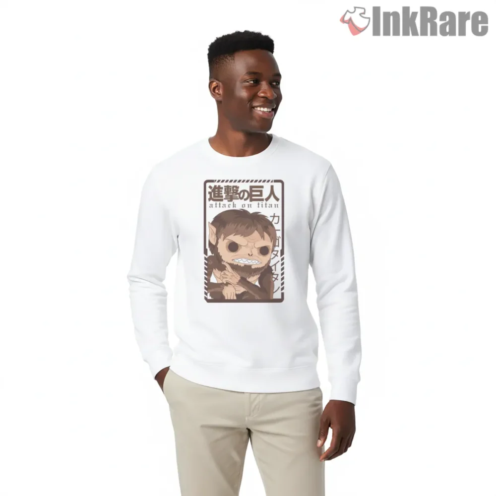 Kawaii Zeke Beast Titan Chibi Shirt on graphic shirt for men graphic tee