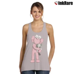 Women’s Kaws Kaws X Uniqlo Pink Mascot Tank Top in sport grey | Lightweight, Movement-Friendly