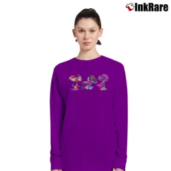 Women’s Kaws Snoopy Set Long-Sleeve Top in purple | Sleek, Versatile, All-Season