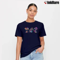 Women’s Kaws Snoopy Set Signature T-Shirt in navy | Soft, Flattering Fit