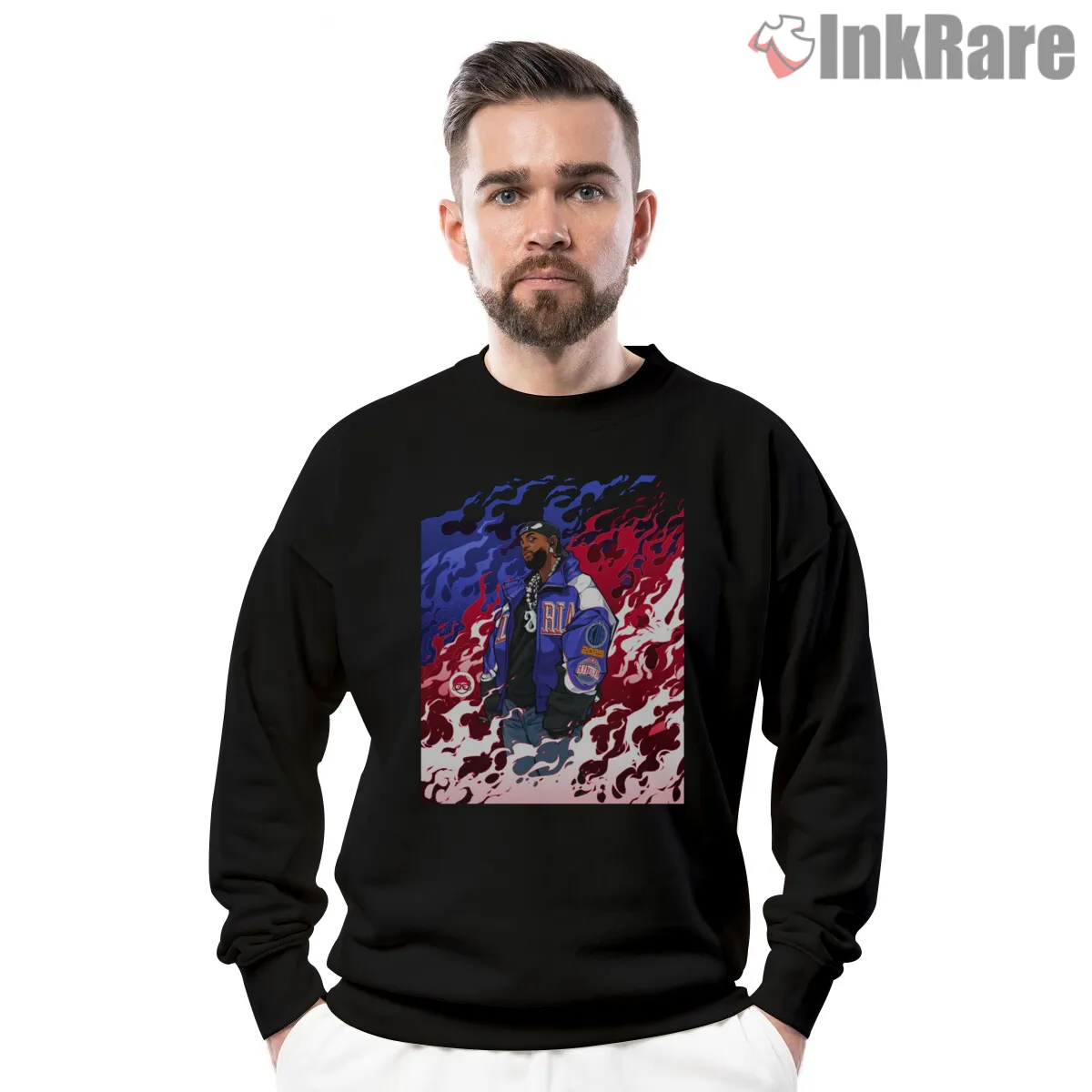 Kdot Fiery Jacket Street Pose Illustration Shirt Kdot Fiery Jacket Street Pose Illustration Shirt on graphic shirt for men graphic tee