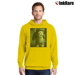 Men’s Keanu Movie Funny Cat Pullover Hoodie in yellow | Cozy, Durable, Modern Fit