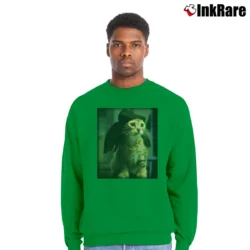 Men’s Keanu Movie Funny Cat Crewneck Sweatshirt in irish green | Cozy Fabric, Clean Style