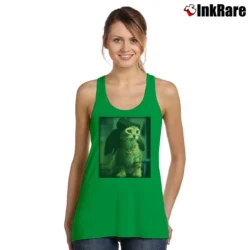 Women’s Keanu Movie Funny Cat Tank Top in irish green | Lightweight, Movement-Friendly
