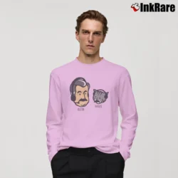 Men’s keith hernandez hadji for Baseball and Pop Culture Fans Long-Sleeve Shirt in light pink | Sleek, Lightweight, Year-Round Wear