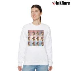 Women’s Keith Richards Rolling Stone Relaxed Sweatshirt in white | Soft, Laid-Back Vibe