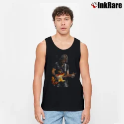 Men’s Keith Urban Electrifying Guitar Colorful Vibes Tank Top in black | Breathable, Active-Friendly Design