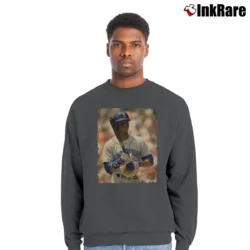 Men’s ken griffey jr seattle mariners for MLB Legends Fans Crewneck Sweatshirt in charcoal | Cozy Fabric, Clean Style