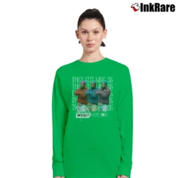 Women’s Kendrick GNX They Not Like Us Long-Sleeve Top in irish green | Sleek, Versatile, All-Season