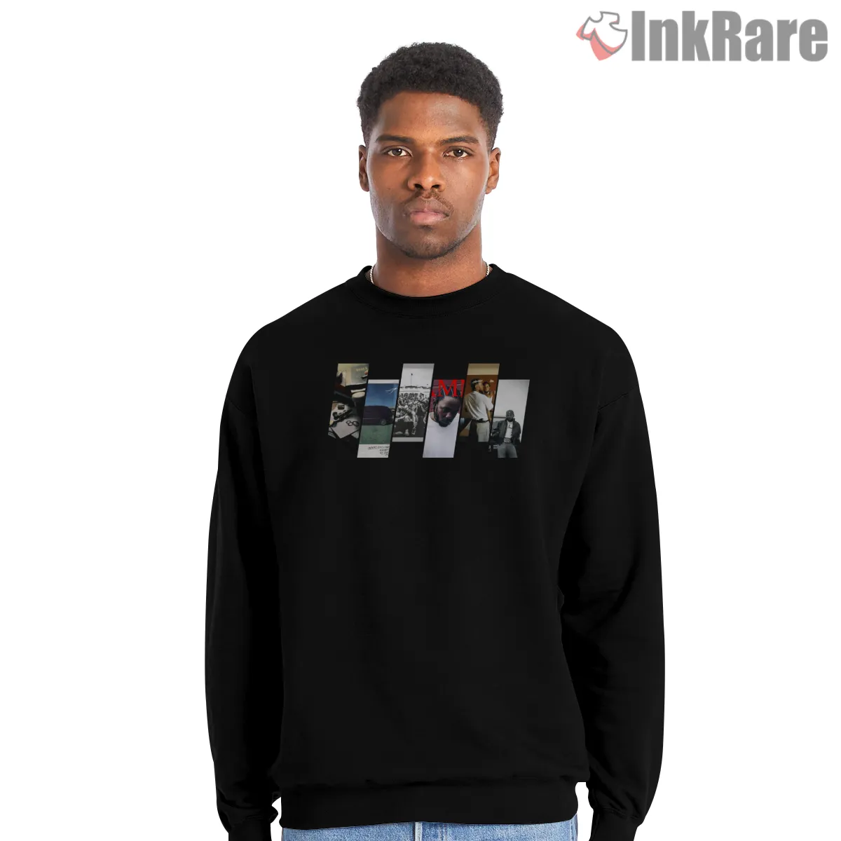 Kendrick Lamar Albums Timeline Vertical Cover Collage Shirt Kendrick Lamar Albums Timeline Vertical Cover Collage Shirt on graphic shirt for men graphic tee
