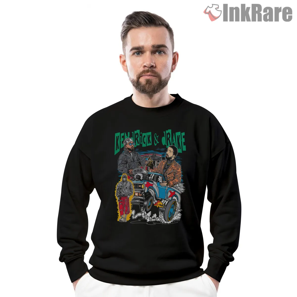 Kendrick Lamar And Drake Classic Car Showdown Shirt Kendrick Lamar And Drake Classic Car Showdown Shirt on graphic shirt for men graphic tee