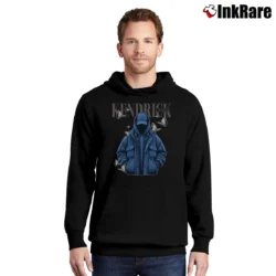 Men’s Kendrick Lamar Butterfly Style Pullover Hoodie in black | Cozy, Durable, Modern Fit