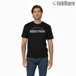 Kendrick Lamar Blue Pose Aesthetic Shirt on black short sleeve shirt for men graphic tee