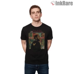 Kendrick Lamar Damn Legend Of Kung Fu Kenny Poster Shirt on black short sleeve shirt for men graphic tee