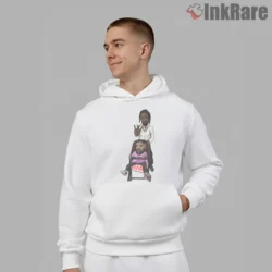 Kendrick Lamar Defeats Drake Cartoon Wheelchair Meme Shirt on white hoodie for men graphic tee