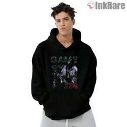 Kendrick Lamar Game Over Graphic Street Shirt on black hoodie for men graphic tee
