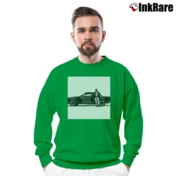 Men’s Kendrick Lamar GNX Alternative Crewneck Sweatshirt in irish green | Cozy Fabric, Clean Style