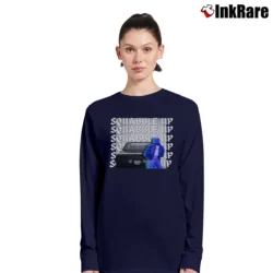 Women’s Kendrick Lamar GNX Squabble Up Long-Sleeve Top in navy | Sleek, Versatile, All-Season