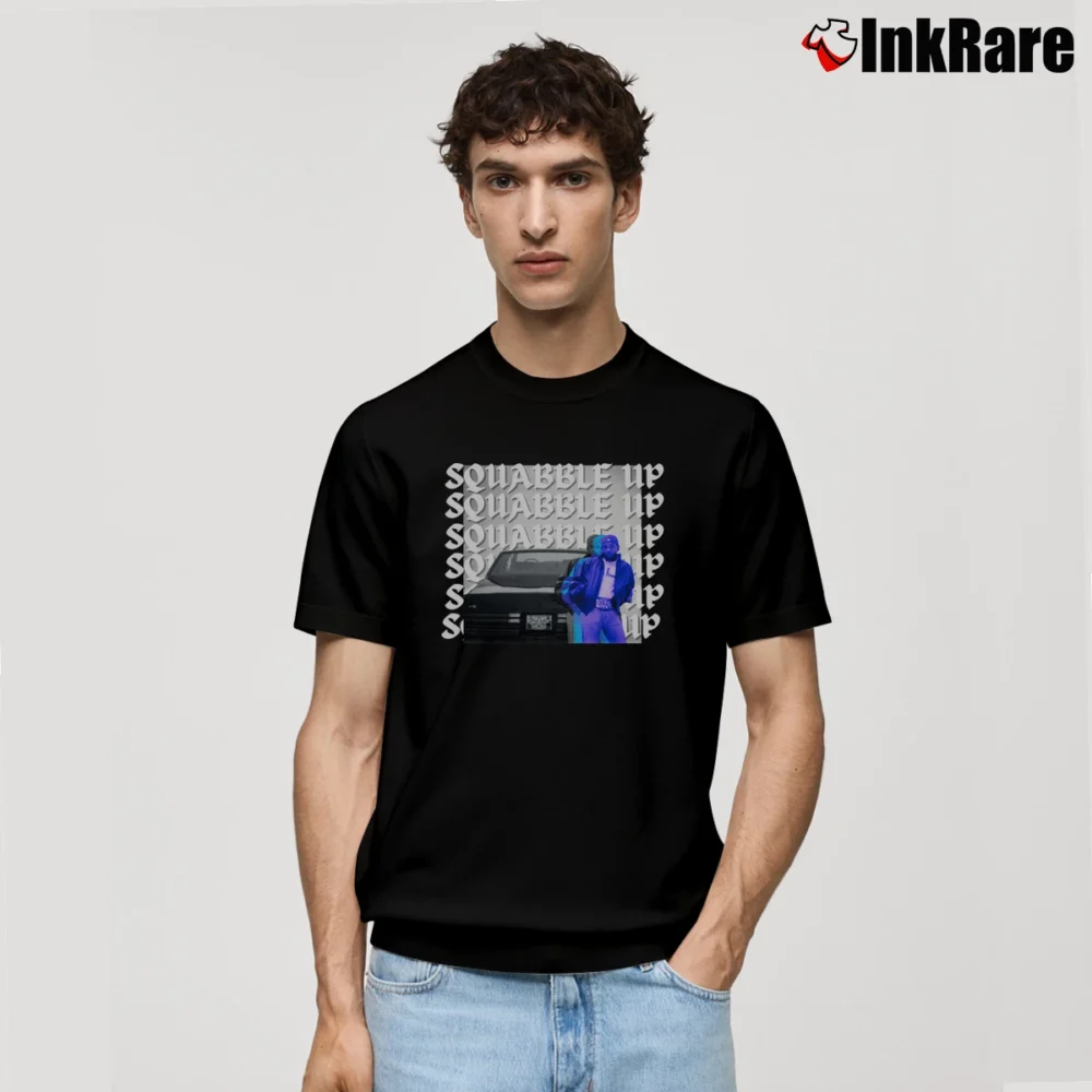 Men’s Kendrick Lamar GNX Squabble Up Classic T-Shirt in black | Soft, Breathable Everyday Wear
