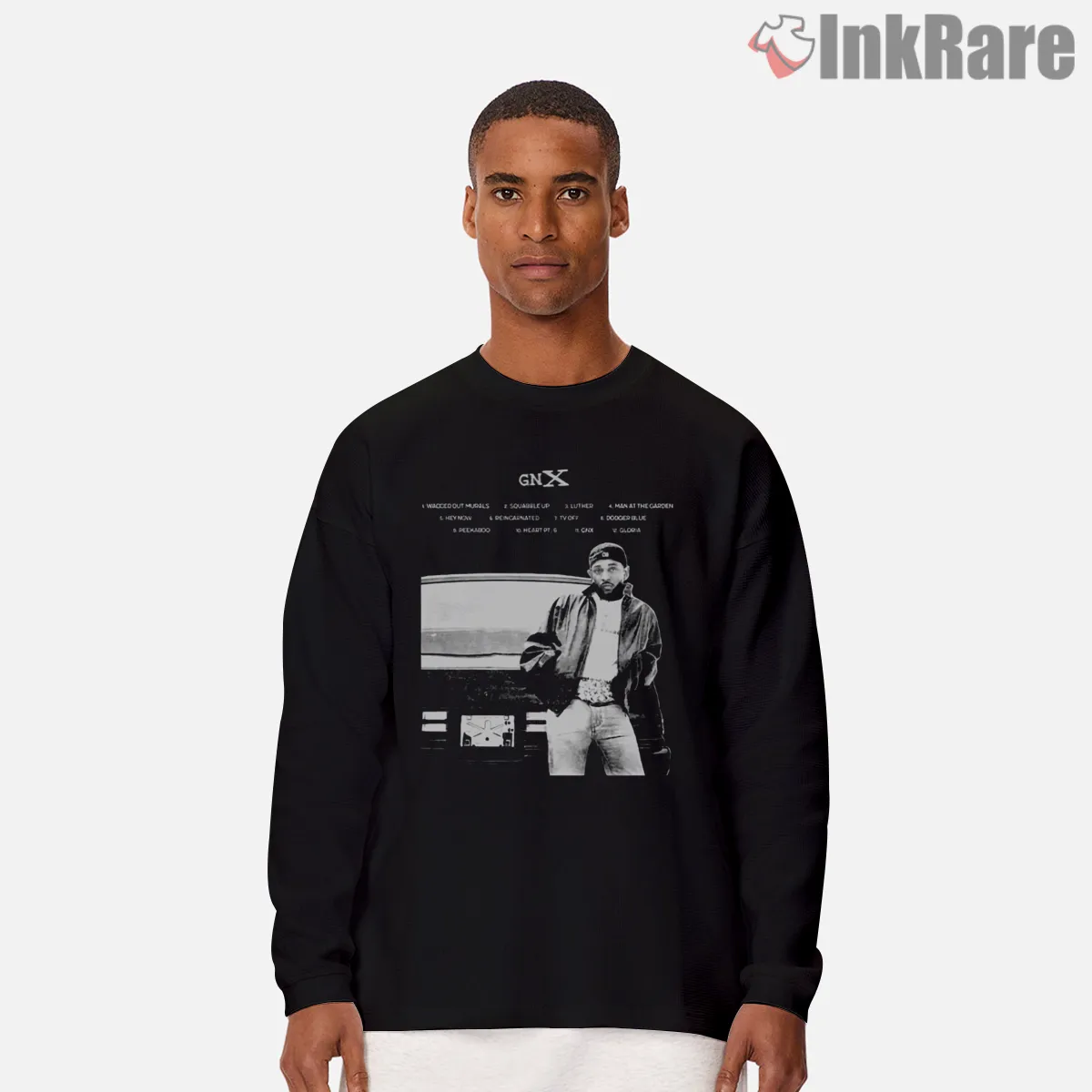 Kendrick Lamar Gnx Vintage Car Streetwear Long Sleeve Black Kendrick Lamar Gnx Vintage Car Streetwear Shirt on black long sleeve shirt for men graphic tee