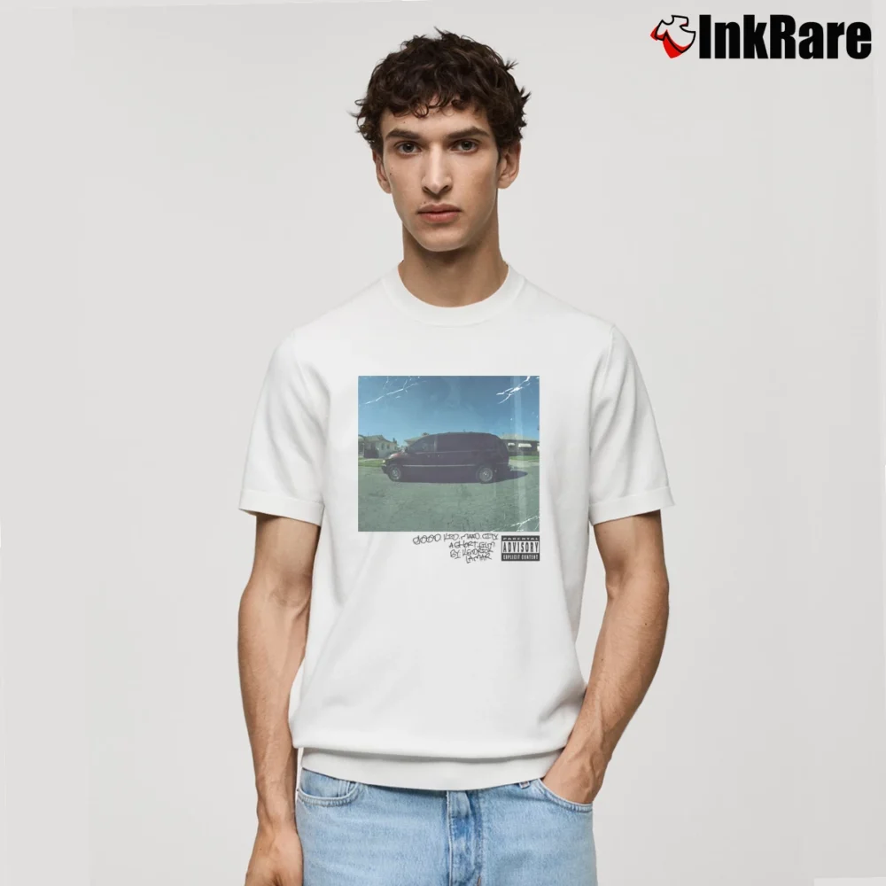 Men’s Kendrick Lamar Good Kid Maad City Classic T-Shirt in white | Soft, Breathable Everyday Wear