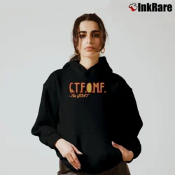 Women’s Kendrick Lamar GTFOMF The GOAT Cozy Hoodie in black | Warm, Structured, Stylish