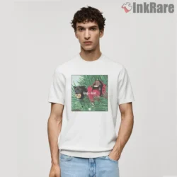 Kendrick Lamar Kings Dead Panther Throne Tribute Shirt on white short sleeve shirt for men graphic tee