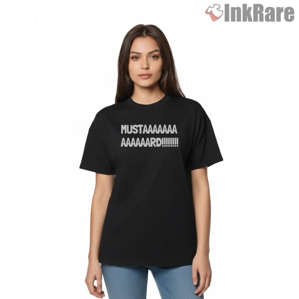 Kendrick Lamar Mustard Gnx Parody Album Cover Shirt on black short sleeve shirt for women graphic tee