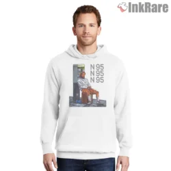 Kendrick Lamar N95 Phone Booth Street Scene Shirt on white hoodie for men graphic tee