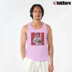Men’s Kendrick Lamar Not Like Us Tank Top in light pink | Breathable, Active-Friendly Design
