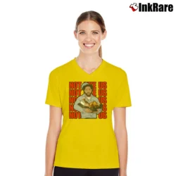 Women’s Kendrick Lamar Not Like Us V-Neck Tee in yellow | Chic Neckline, Soft Texture